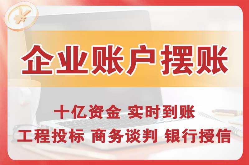 仁寿企业账户摆账